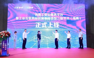 工業互聯網標識解析綜合型二級節點（海南）正式上線，助力新材料技術推廣服務邁向新臺階